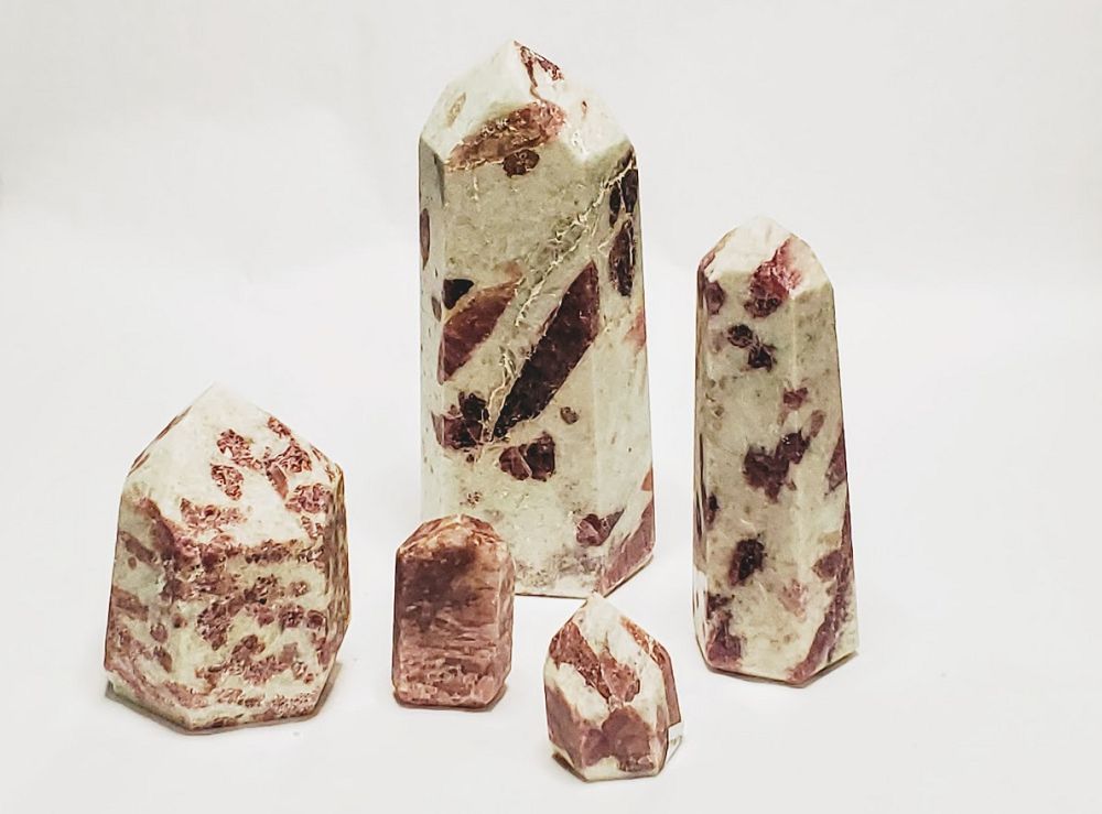 Pink Tourmaline Obelisk - Large (4") | Point | Wiccan Center