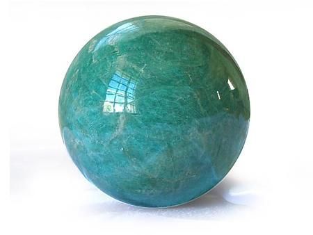 Amazonite Sphere - Large | Sphere | Wiccan Center