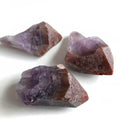 Cacoxenite with Amethyst Rough - Small (1") | Rough Gemstone | Wiccan Center