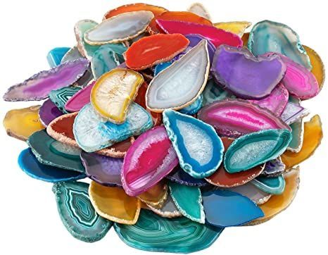 Agate Slice 2" | Gemstone | Wiccan Center