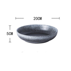 Japanese and Korean-Style Simple Ceramic Dishes, Creative Salad Dish | Home & Garden | Wiccan Center