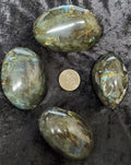 Labradorite Palm Stone | Palm Stone | Wiccan Center