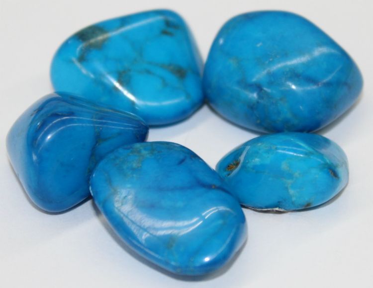 Howlite Blue | Tumbled Gemstone | Wiccan Center