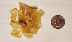Honey Calcite Natural Chips - 2oz | Chips | Wiccan Center