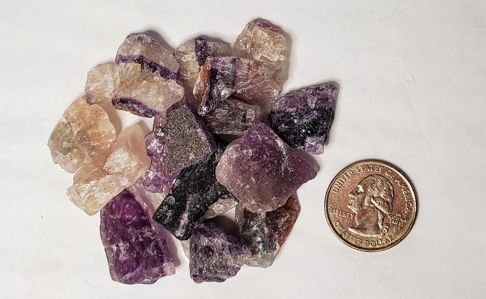 Rough Fluorite Chips 1oz | Chips | Wiccan Center