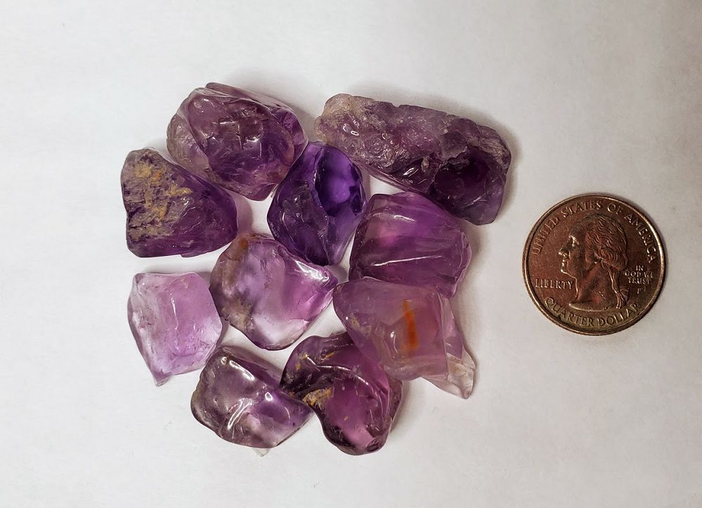 Amethyst Polished Chunks Small | Tumbled Gemstone | Wiccan Center