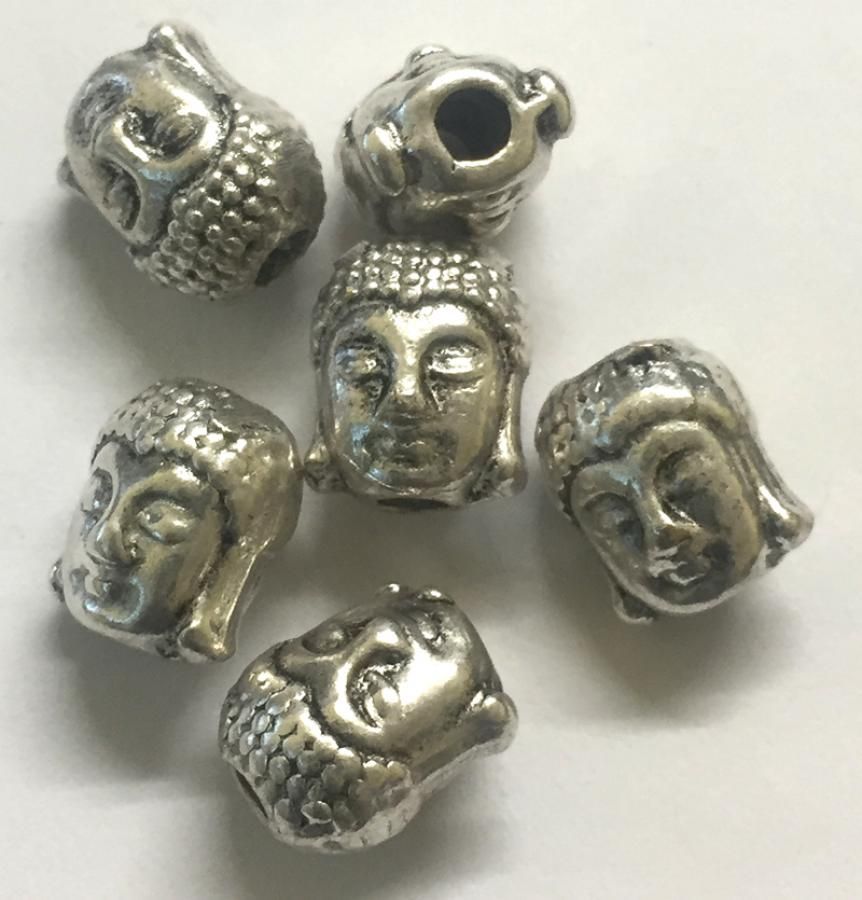 Buddha Head Beads 4-pk | Beads | Wiccan Center