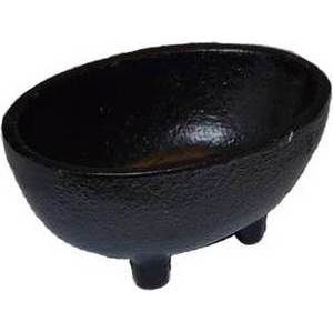 Oval Cast Iron Cauldron (2.5"L) | Ritual | Wiccan Center