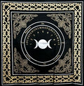 Triple Moon Ouija - Altar Cloth (24x24) | Tapestry | Wiccan Center