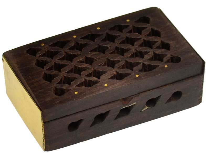 Rosewood Filigree Box | Boxes | Wiccan Center