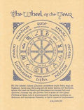 Pagan Year Poster | Poster | Wiccan Center
