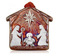 Raku Ornament - Nativity | Holiday | Wiccan Center
