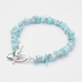 Larimar Chip Bracelet | Jewelry-Bracelet | Wiccan Center