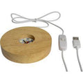 Large Wood LED Light Display Base | Display | Wiccan Center