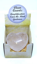 Clear Quartz - Heart Gift Box | Hearts | Wiccan Center