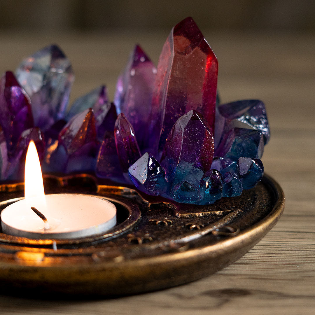 Ombre Crystal Candleholder