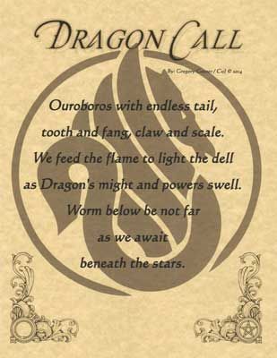 Dragon Call | Poster | Wiccan Center