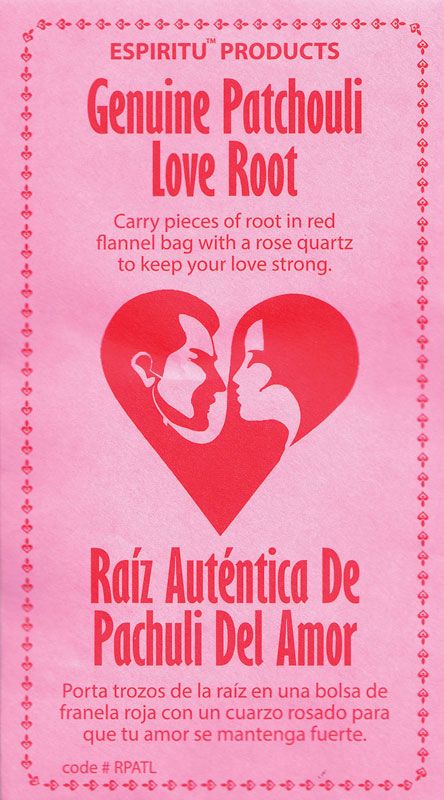 Patchouli Love Root Envelope | Ritual | Wiccan Center