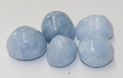 Blue Calcite | Tumbled Gemstone | Wiccan Center