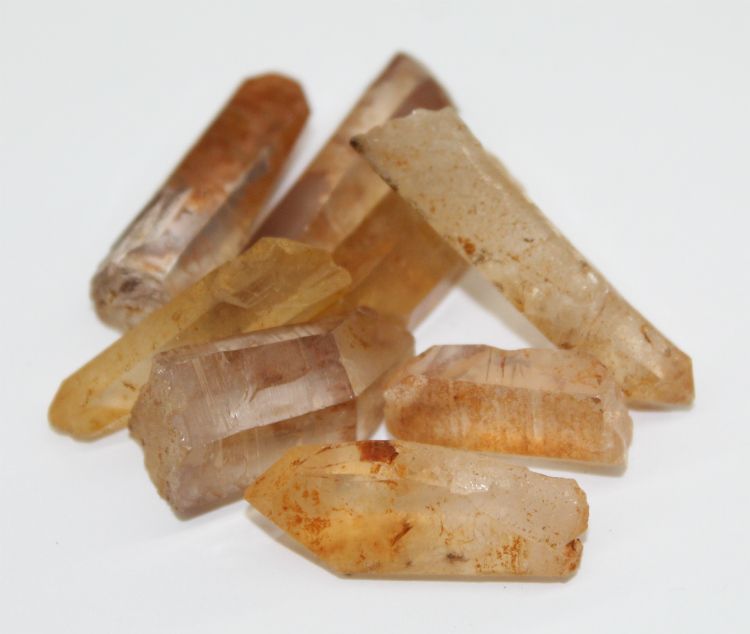 Quartz Tangerine Rough Point (1") | Rough Gemstone | Wiccan Center
