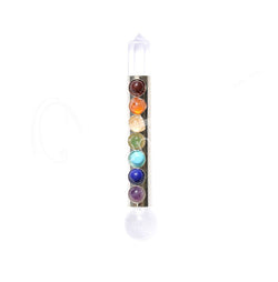 Heal Wand - 7 Chakra Silver | Wands | Wiccan Center
