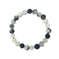 Tourmilated Quartz Bracelet 8mm | Jewelry-Bracelet | Wiccan Center