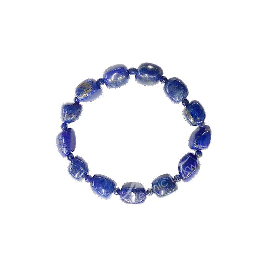 Lapis Tumbled Stone Bracelet | Jewelry-Bracelet | Wiccan Center