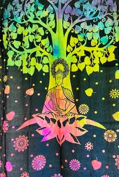 Buddha Tree - Tapestry | Tapestry | Wiccan Center