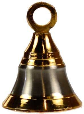Brass Two Tone Bell 2" | Wicca | Wiccan Center