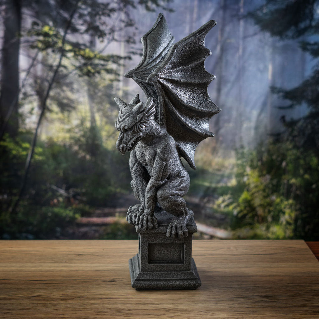 Perched Dragon Gargoyle Figurine