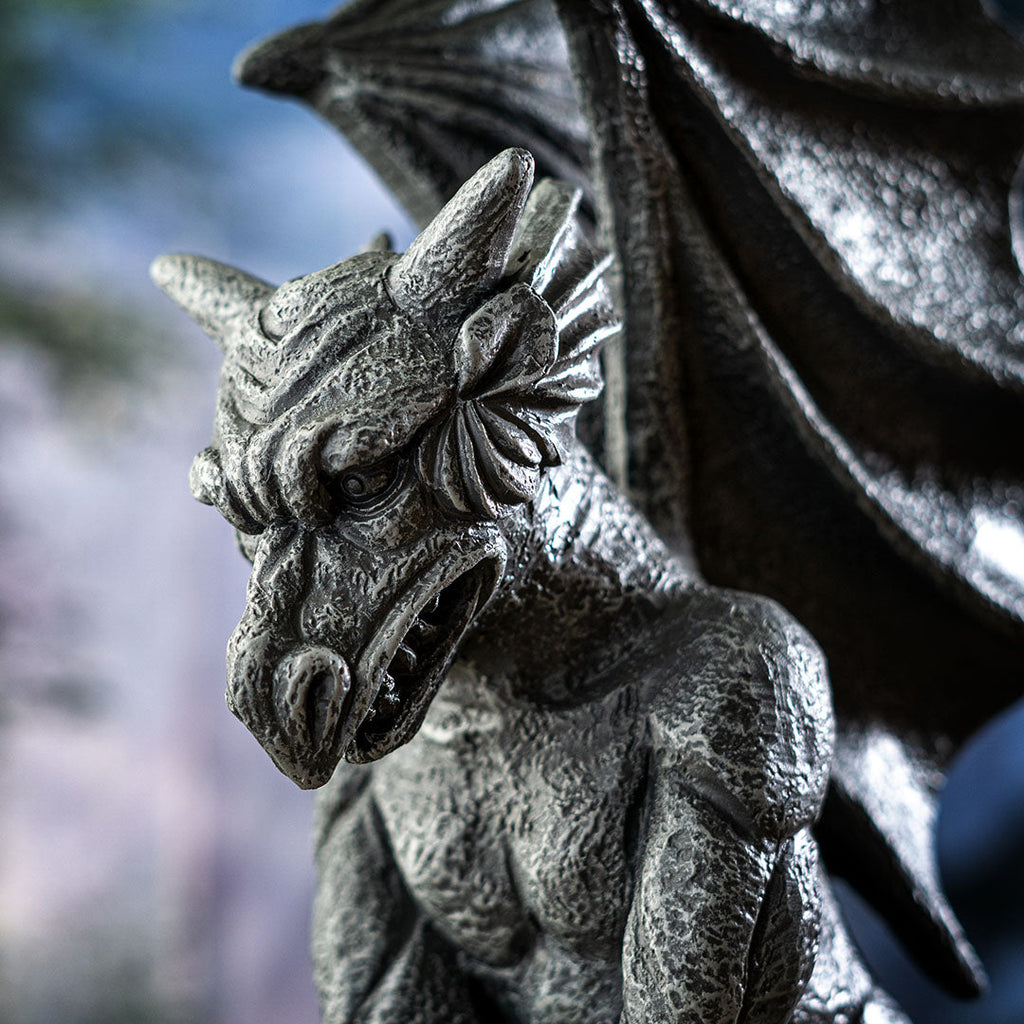 Perched Dragon Gargoyle Figurine