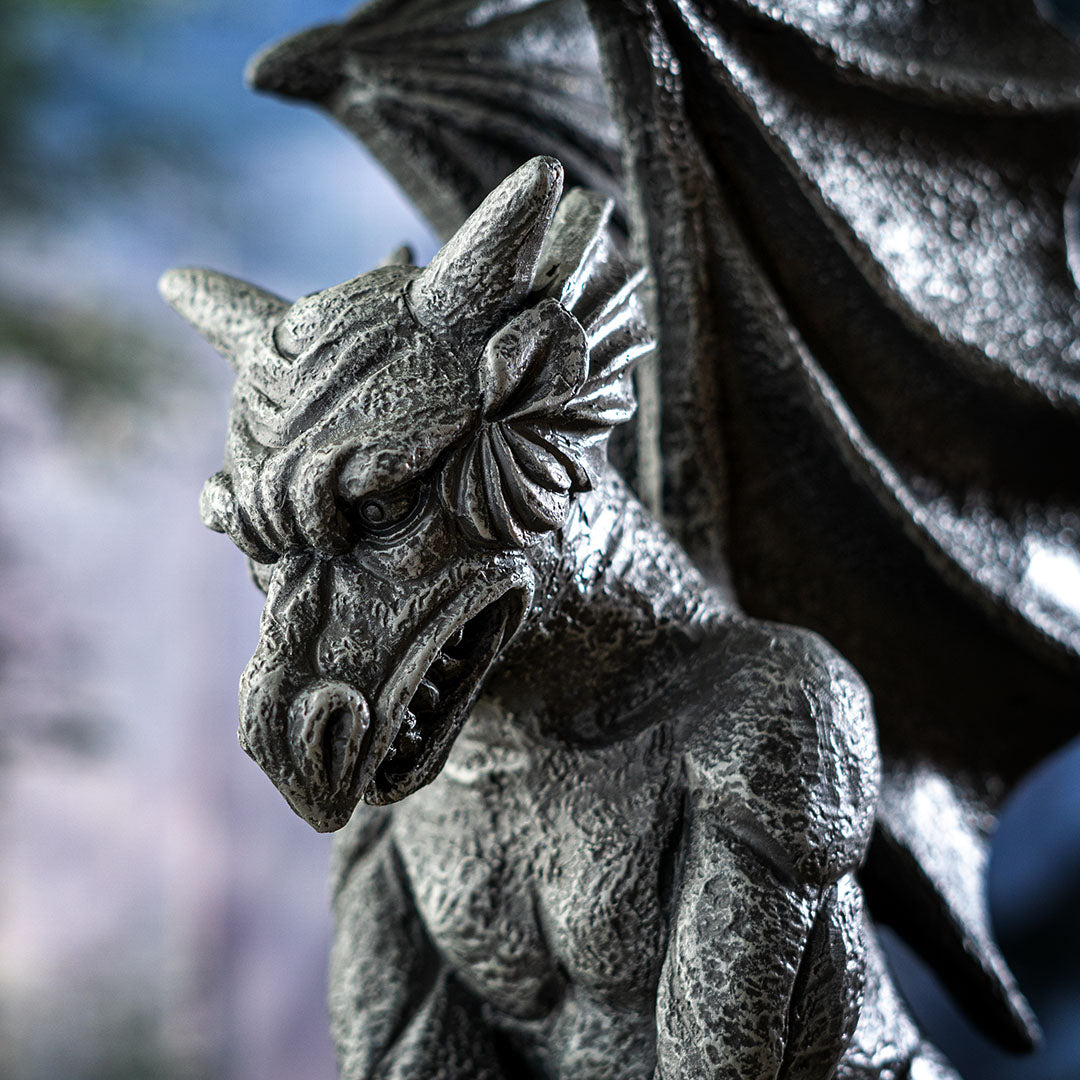 Perched Dragon Gargoyle Figurine
