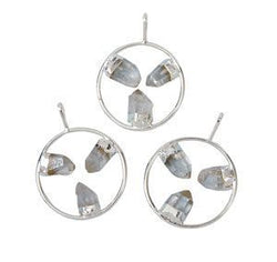 Triple Quartz Point Ring Necklace | Jewelry-Necklace | Wiccan Center