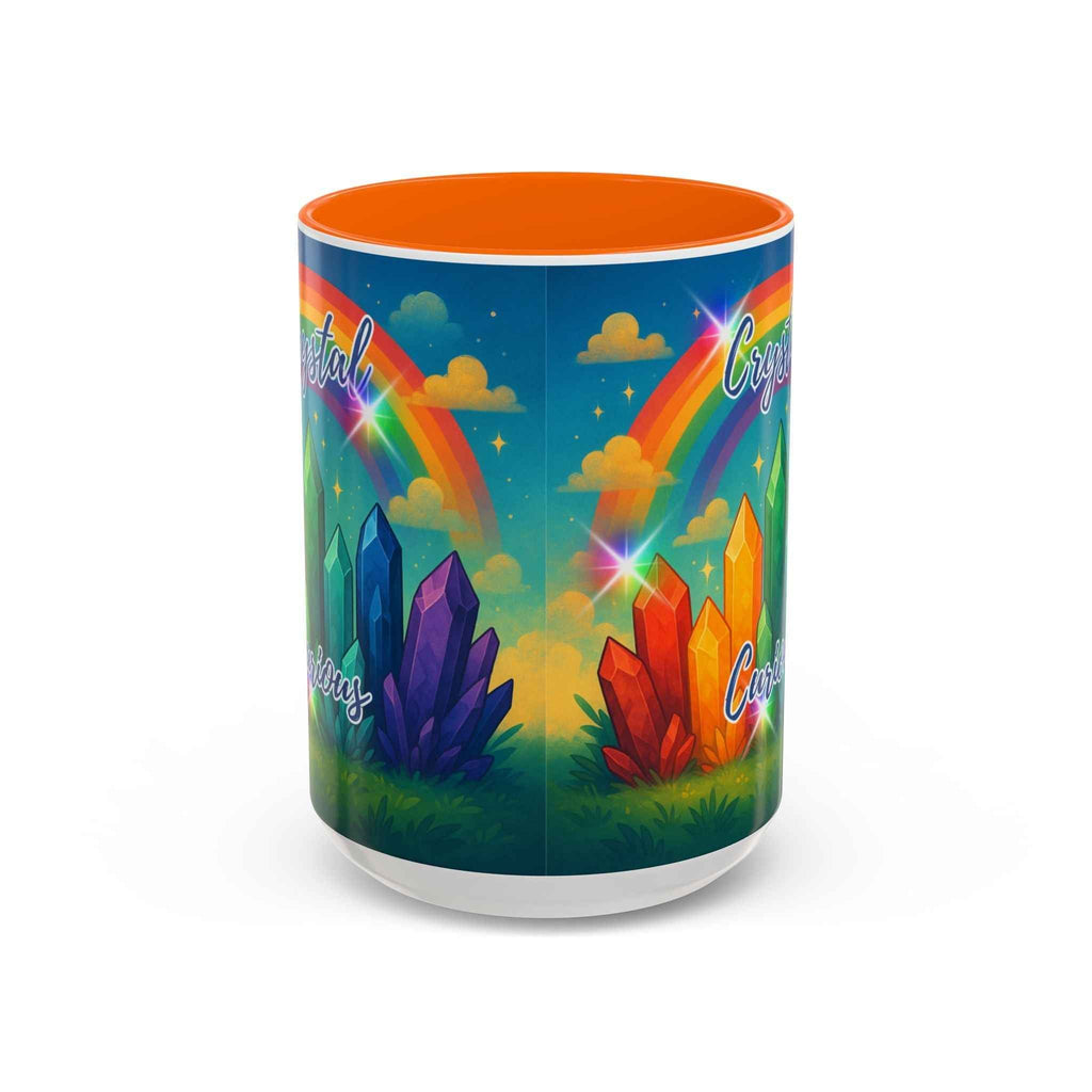 Coffee Mug - Rainbow Crystal Curious | Mug | Wiccan Center