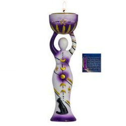 Moon Goddess T-Light Holder | Candle Holder | Wiccan Center