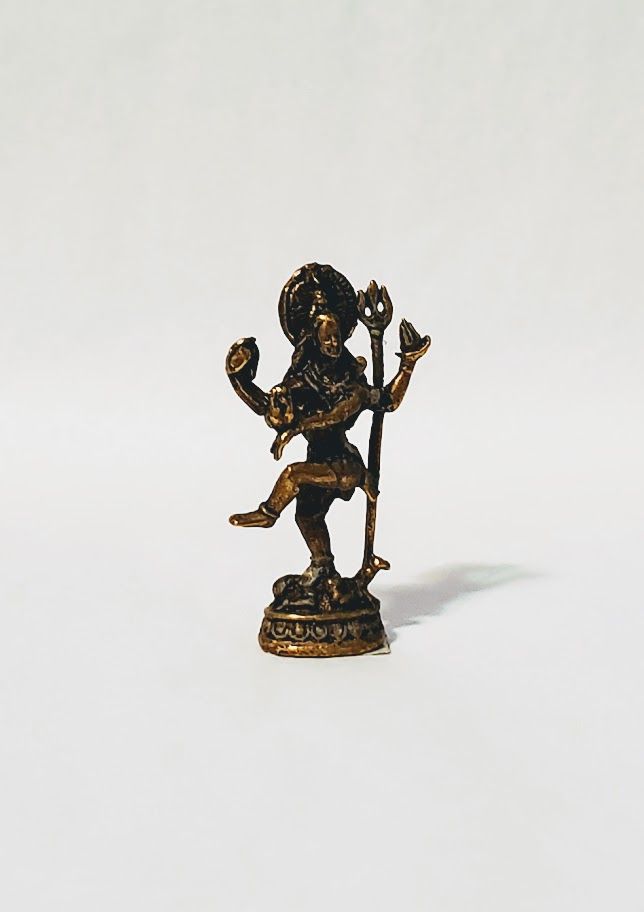 Mini Brass Shiva | Figurines | Wiccan Center