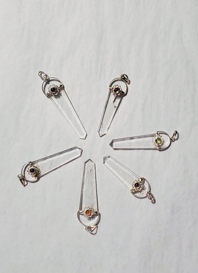 543 Wand Assorted Gemstone Necklace | Jewelry-Necklace | Wiccan Center