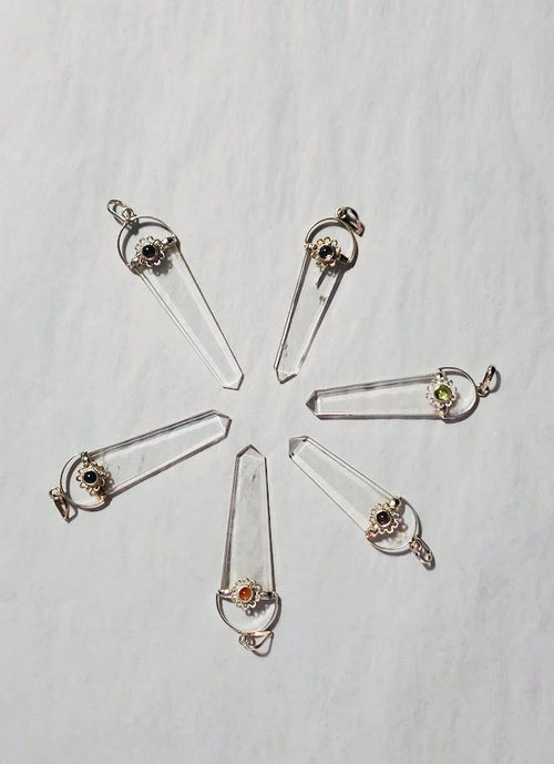 543 Wand Assorted Gemstone Necklace | Jewelry-Necklace | Wiccan Center