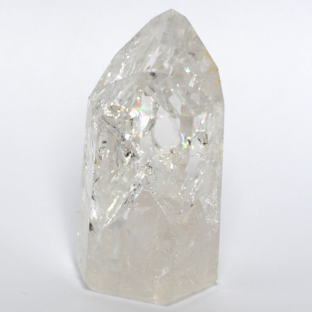 Rainbow Quartz Obelisk - Medium (2.5") | Point | Wiccan Center