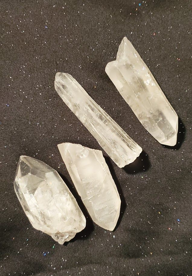 Quartz Lemurian Rough Point A (3") | Rough Gemstone | Wiccan Center