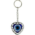 Heart Evil Eye Keychain | Keychains | Wiccan Center