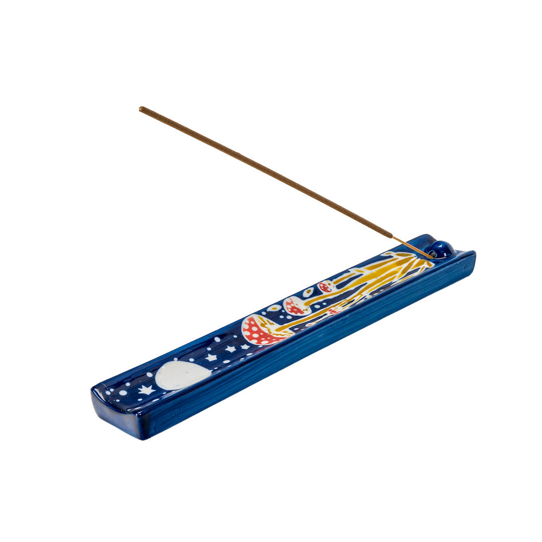 Toadstools Ceramic Incense Burner