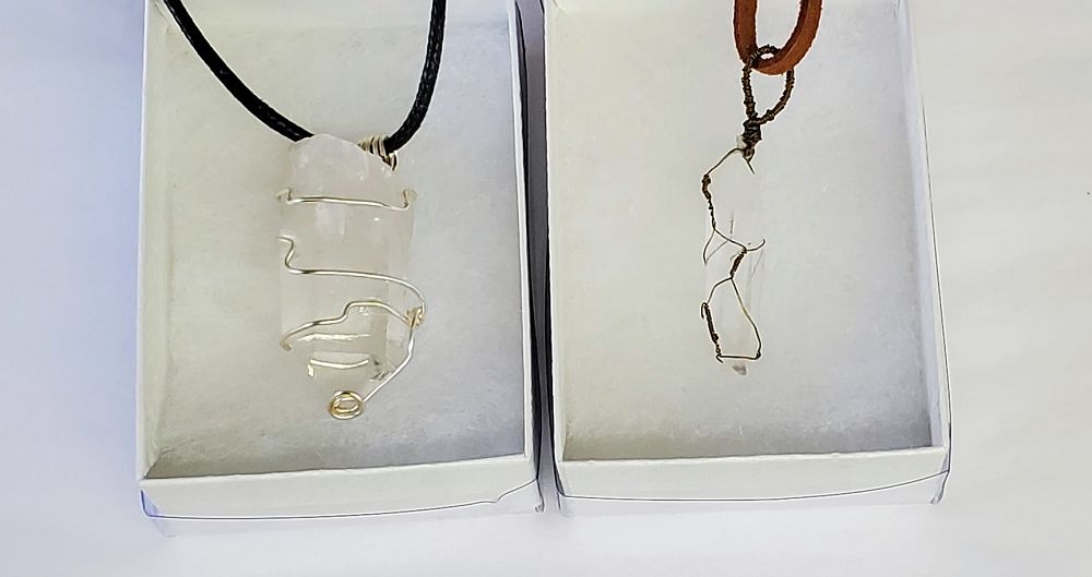 Arkansas Quartz - Assorted Pendant | Jewelry-Pendant | Wiccan Center