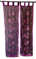Celestial Purple - Curtain Pair (22x72) | Tapestry | Wiccan Center