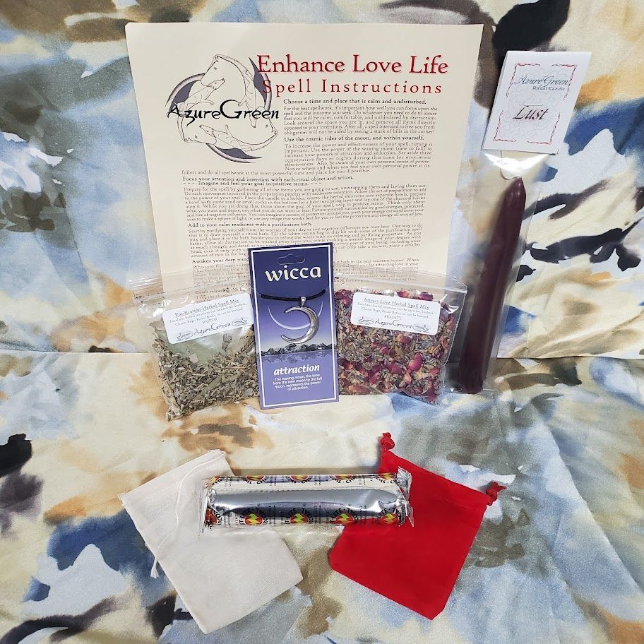 Enhance Your Love Life - Ritual Kit | Kits | Wiccan Center