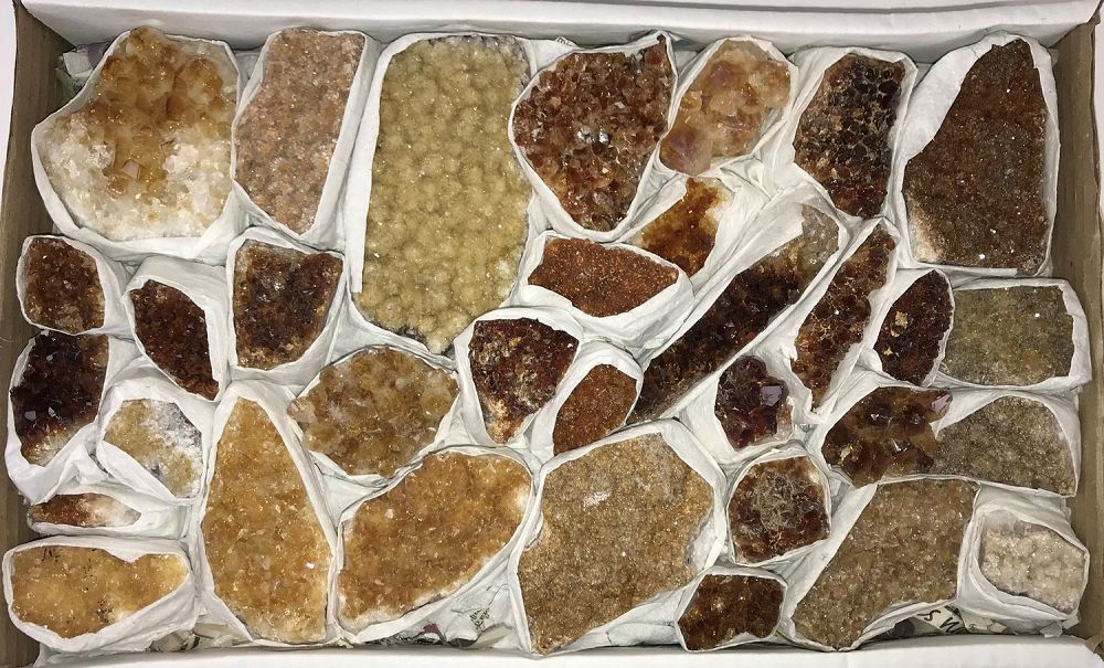 Citrine Druzy "A" Quality - Medium | Clusters | Wiccan Center