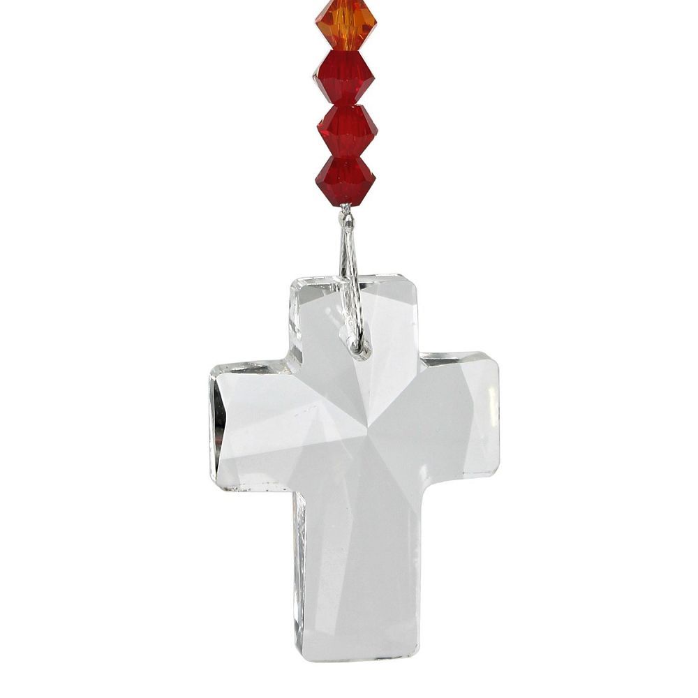 Crystal Cross Sunrise | Suncatchers | Wiccan Center