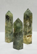 Prehnite with Epidote Obelisk (50-110g) | Point | Wiccan Center