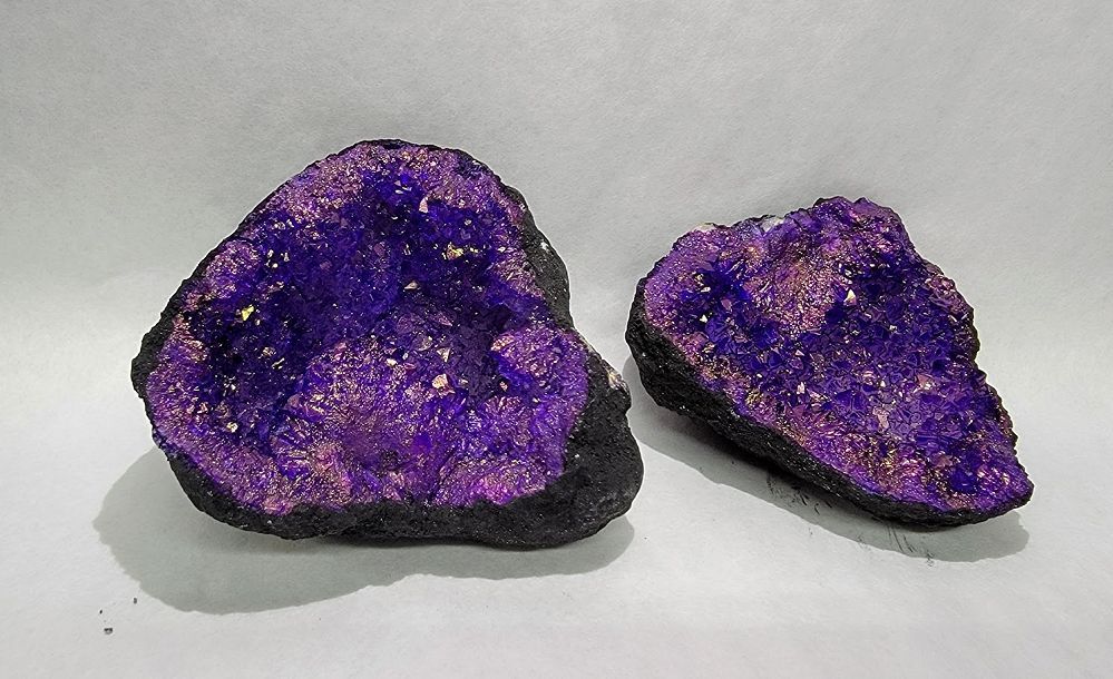 Break-Open Dyed Geode - X-Large | Geode | Wiccan Center