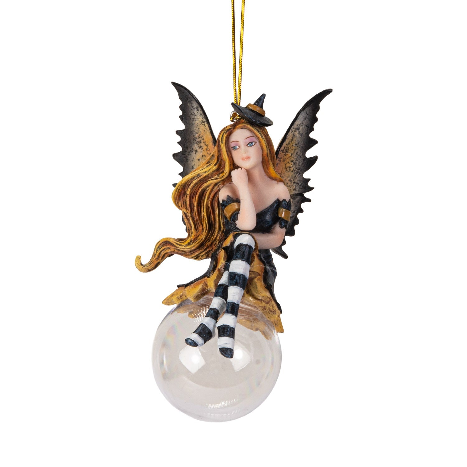 Cordelia Bubble Rider Fairy Ornament by Amy Brown